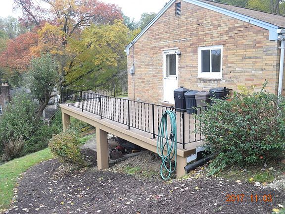Large Side Porch For Grilling