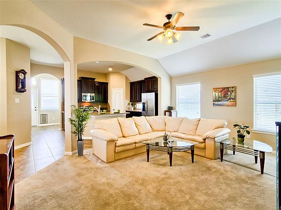 LARGE OPEN FAMILY ROOM WITH HIGH CEILINGS