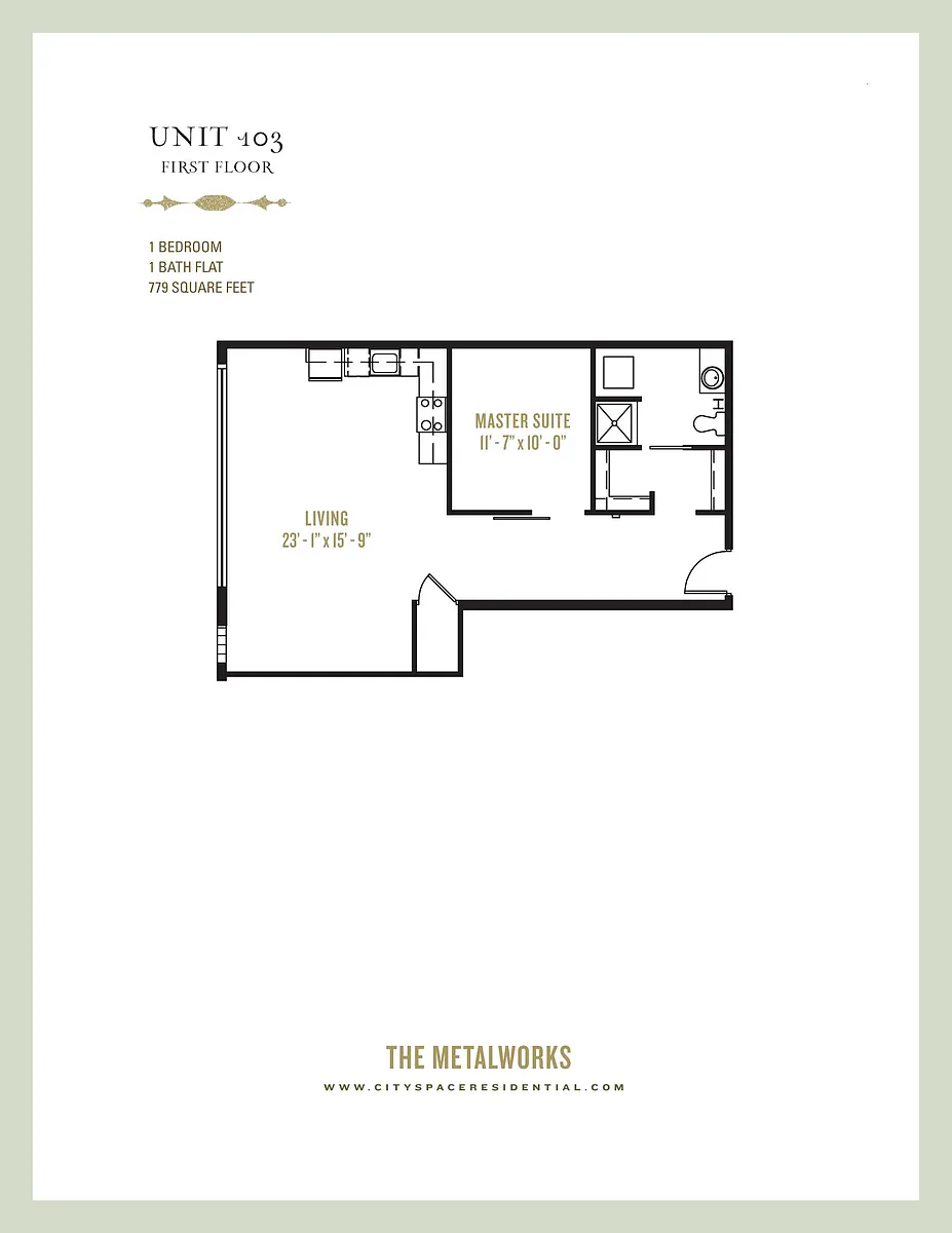 Floor plan URBAN LOFT