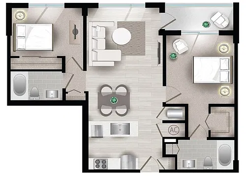Floor plan Pindo