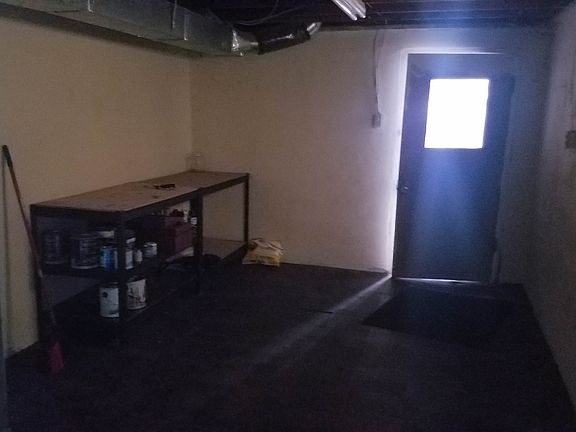 Basement storage room
