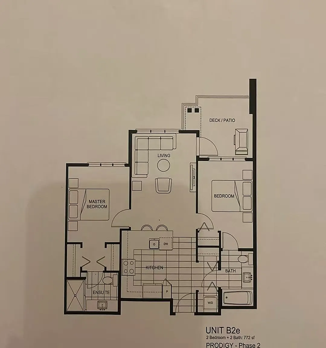 2 bed, 772 sqft, $3,980 — Photo 3