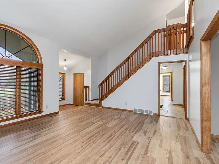 A seamless, open layout creates a natural flow between living spaces perfect for everyday living
