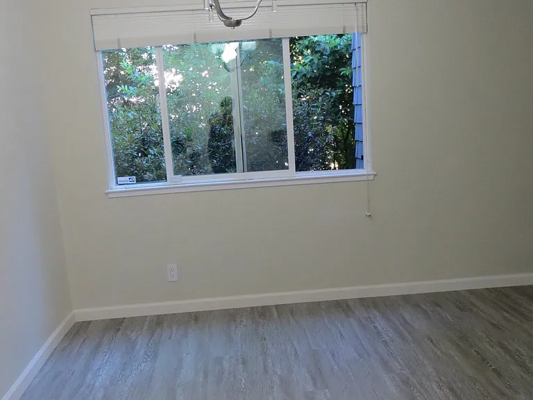 Dining Area; off kitchen, overlooking greenbelt/garden, Redw