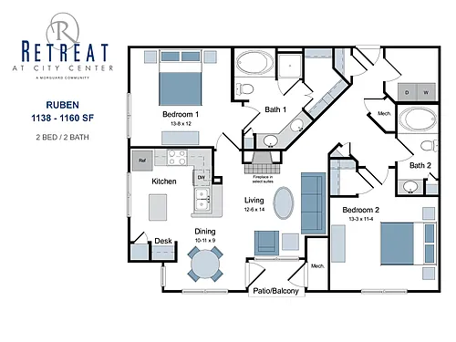 Floor plan Ruben