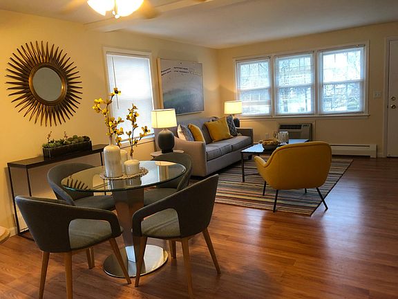 Bright spaces with natural light.