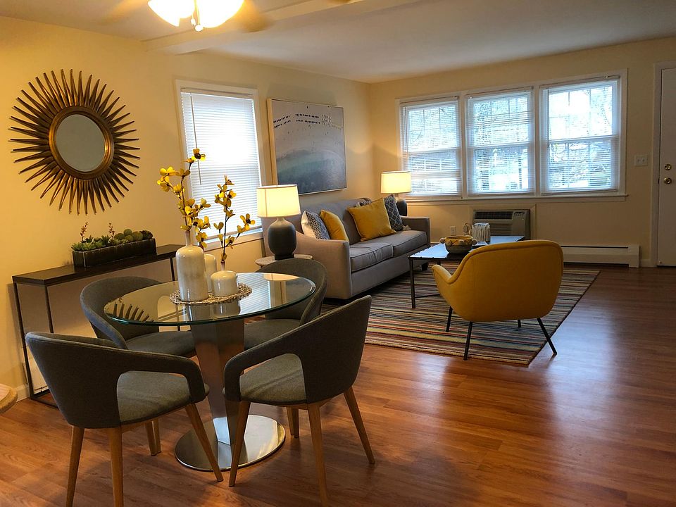 Bright spaces with natural light.