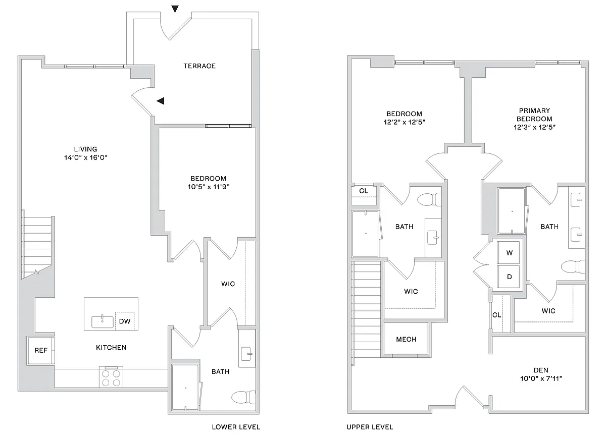 Floor plan Townhome