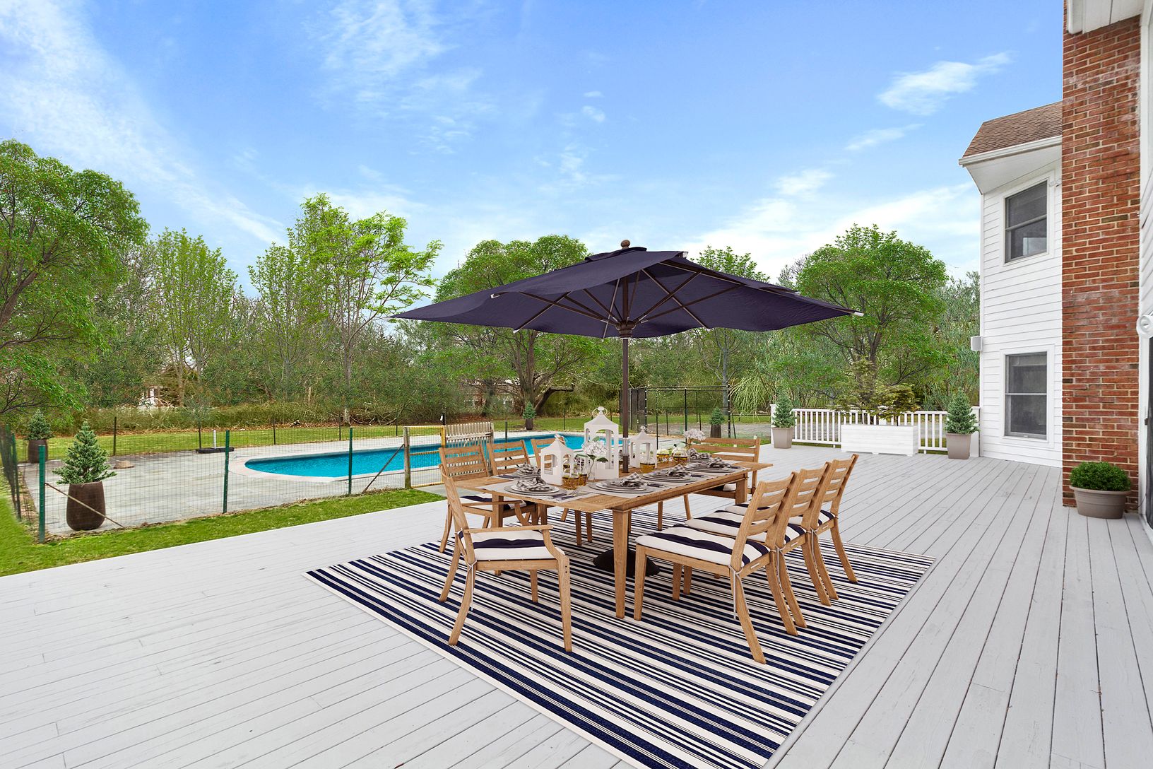 Virtually Staged Decking