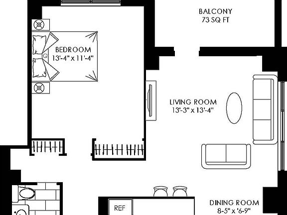 2nd image of 50 W 97th St APT 11M