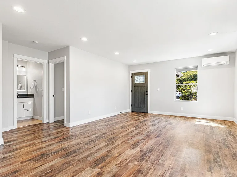 Living Room, Hall Bath and Bedroom 2 door