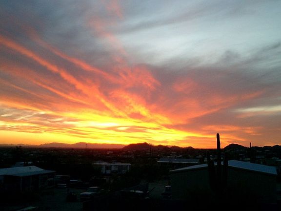Sunset from Observation Deck