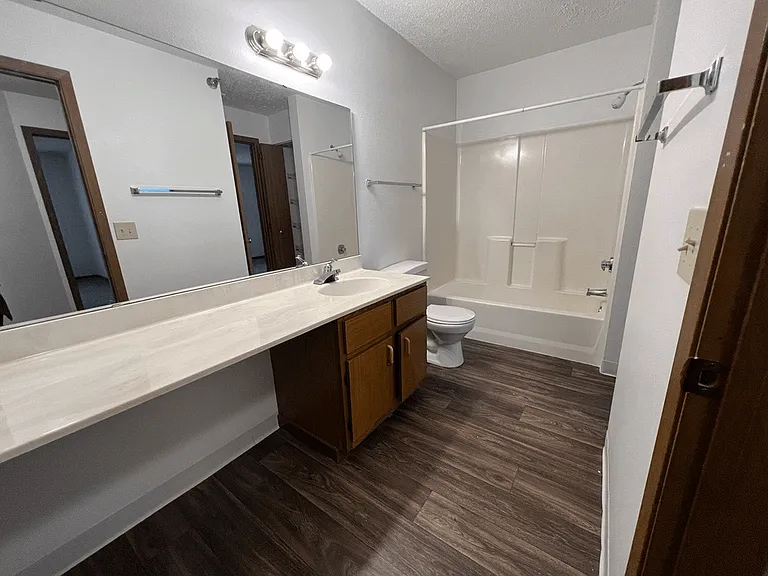 Spacious Bathrooms