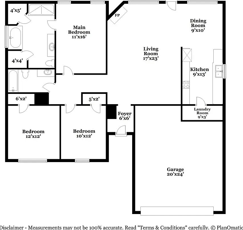 3 bed, 2.0 bath, 1449 sqft, $1,870 — Photo 2