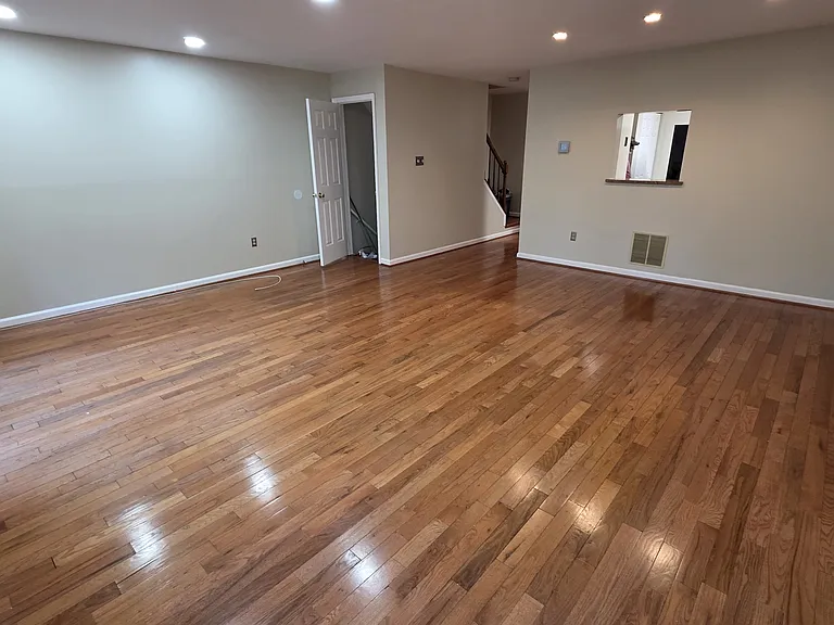 Living Room door leads to the basement