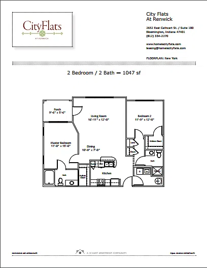 Floor plan New York 2.2