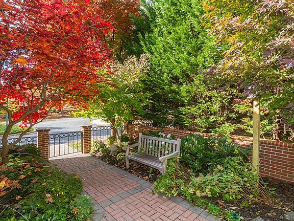 Professionally Landscaped and Gated Entry Garden