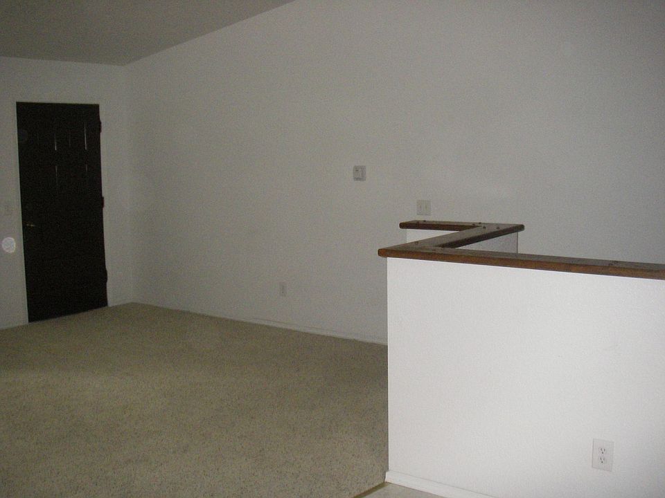 Where stairs enter living room.