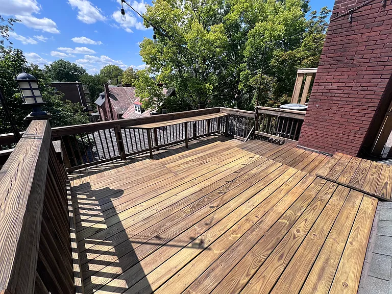 Private roof deck