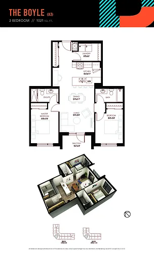 Floor plan A-1001