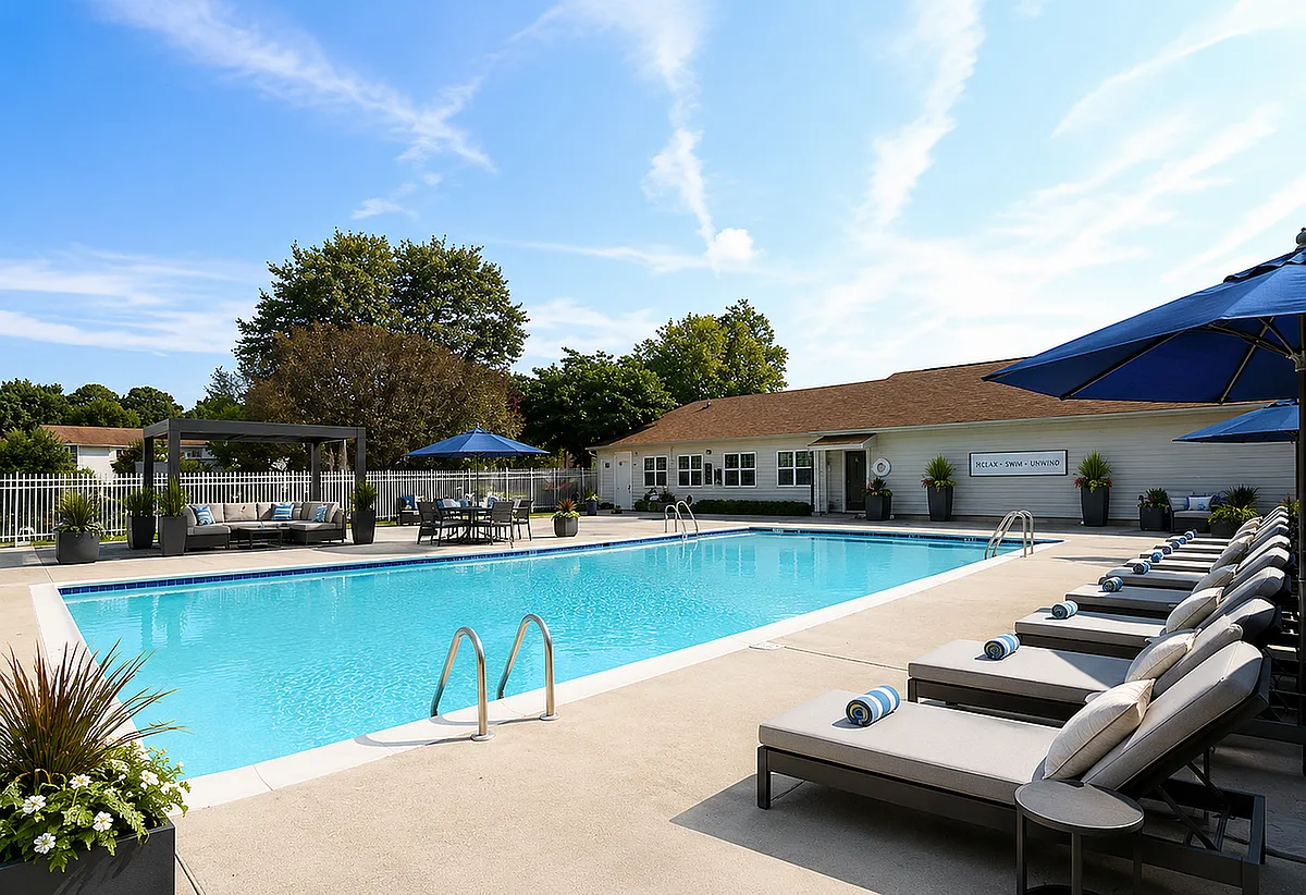 Pool - Hampton Apartments