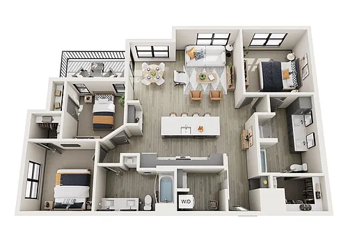 Floor plan C1