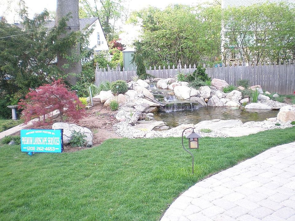 Finished landscaping