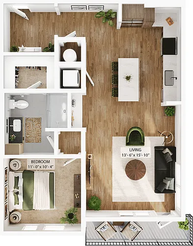 Floor plan A14