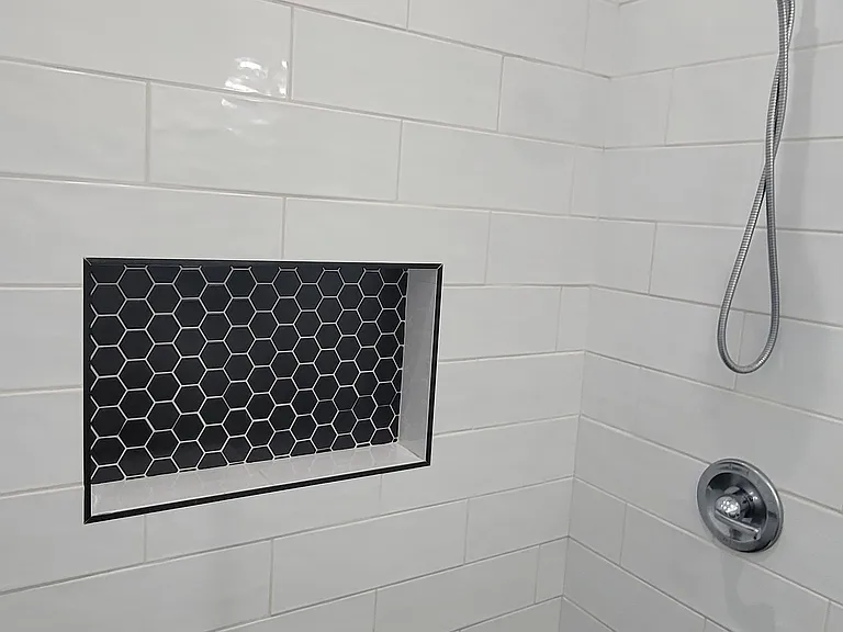 Fully Tiled Shower