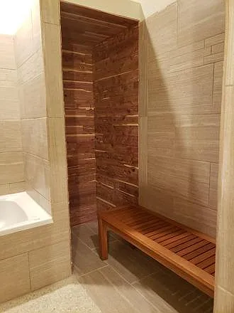 Master Shower and Bath