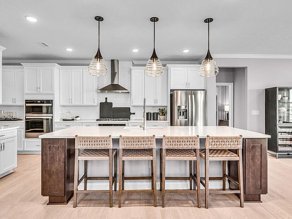 Expansive Kitchen Island