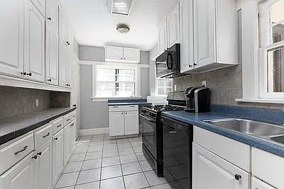 Tile kitchen floors. New Refrigerator with Ice Maker. Under counter lights. Dishwasher, Gas Stove, Disposal, Microwave, Keurig Coffee Maker. Extra ceiling heater.