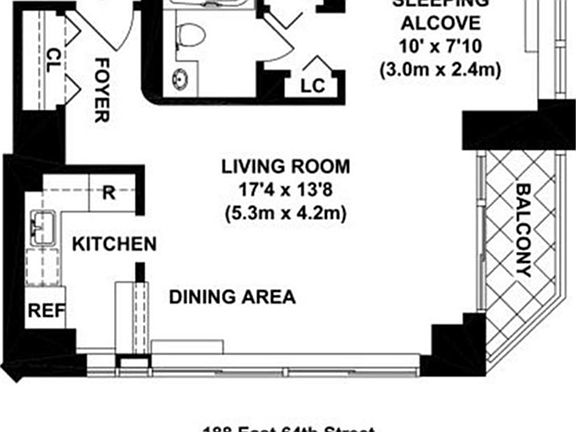 2nd image of 188 E 64th St APT 905