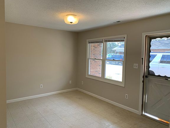Living room with fresh neutral paint