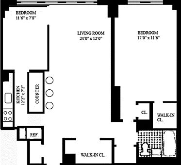 1st image of 140 W End Ave #19M