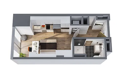 Floor plan Concord Furnished
