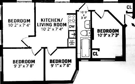 2nd image of 34 1/2 Saint Marks Pl #B2
