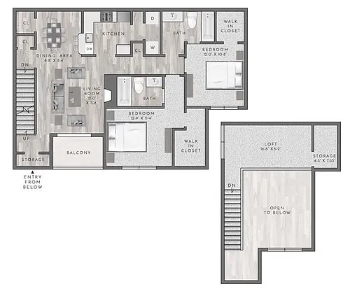 Floor plan B4