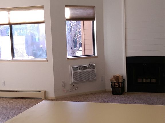 view from kitchen to living toom