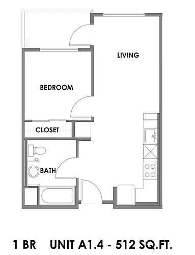 Floor plan A1-4