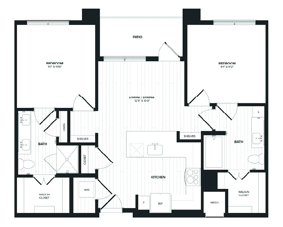 Floor plan B1