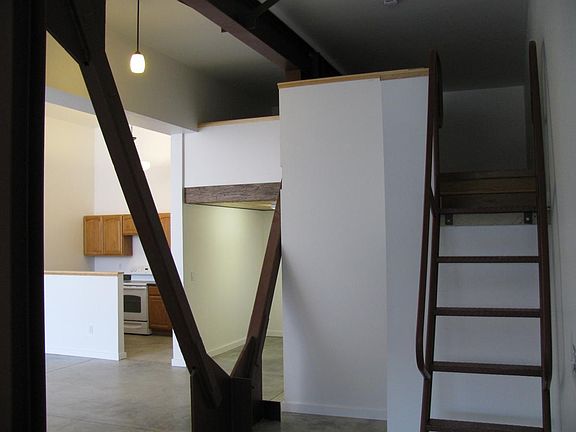 Ship's Ladder to Sleeping Loft