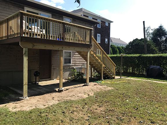brand new back deck