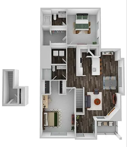 Floor plan Renovated Mt. Laurel