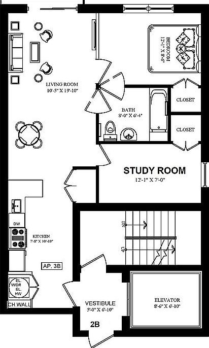 1st image of 156 Tompkins Ave #2B