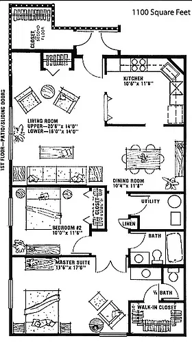 Floor plan 3 Bedroom