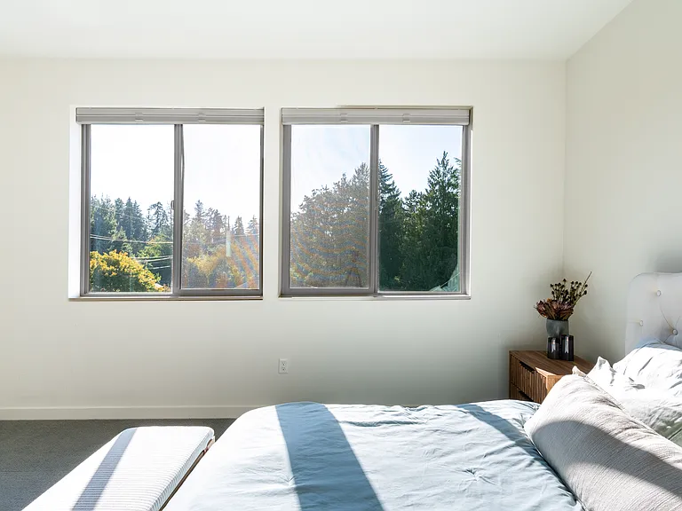 West facing window with afternoon sun