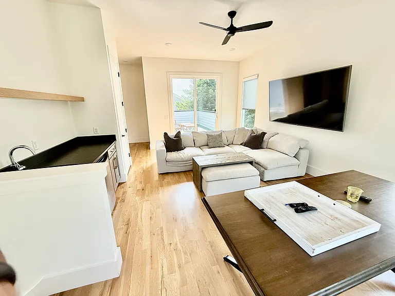 Current Top Floor Living room + Wet Bar + Patio