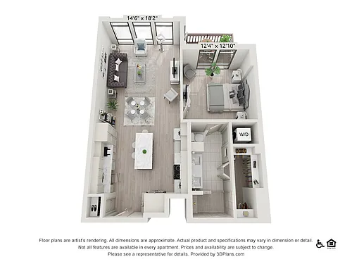 Floor plan A21