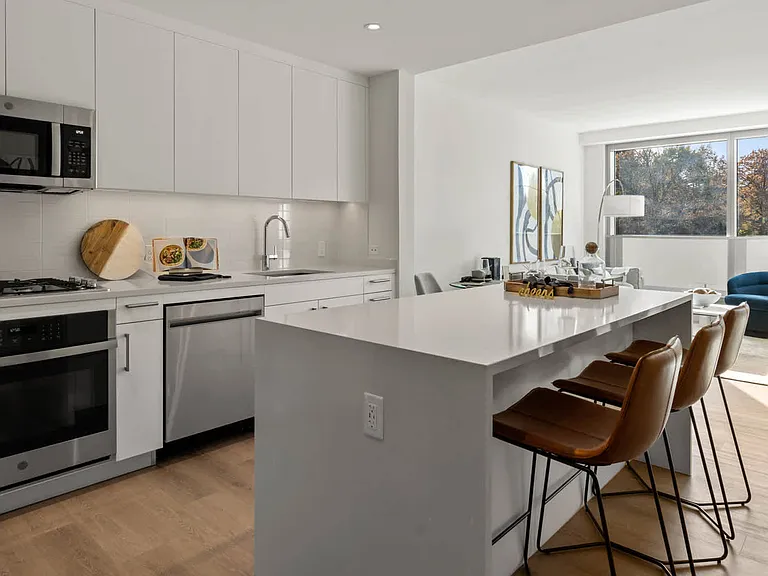 Kitchen with Stainless Steel Appliances